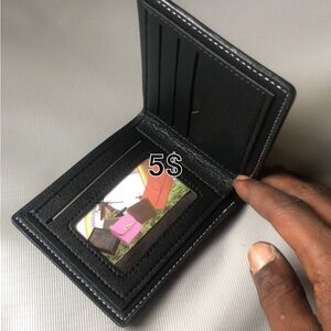 Black bi fold